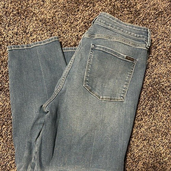 White House Black Market Denim - White House Black Market the Straight high-rise crop sz 10